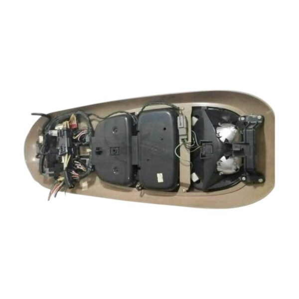 1997-2002 Expedition Overhead Console Dome Light Tan Yl1Z-78519A70-Bab - Image 2