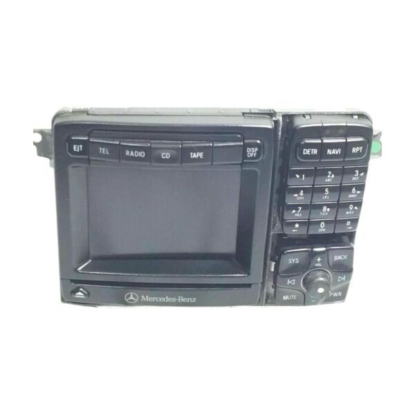 2000-2002 Mercedes S Class Command Navigation Cassette Radio Nav 2.5D 2208203589 - Image 3