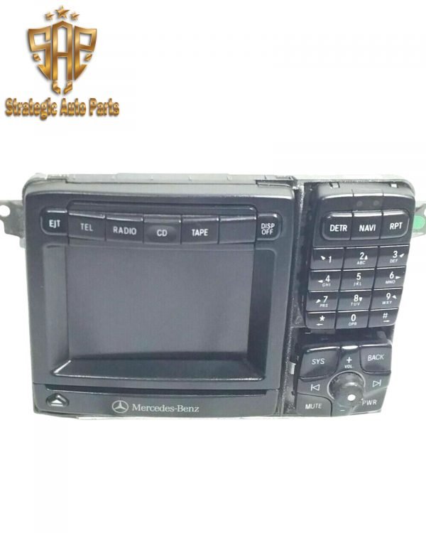 2000-2002 Mercedes S Class Command Navigation Cassette Radio Nav 2.5D 2208203589