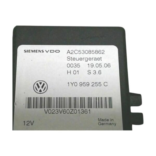 2003-2010 Volkswagen New Beetle Convertible Top ECU Computer Relay Control Unit - Image 2