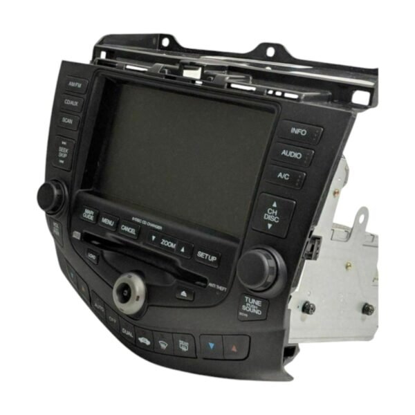 2004-2005 Honda Accord Navigation Radio 6 Cd W/ Code 39050-Sdn-L40Za - Image 2