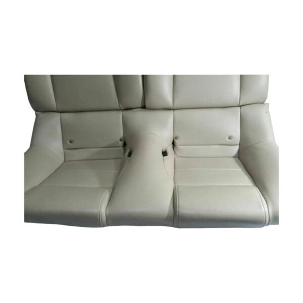 2005-2009 Ford Mustang Coupe Leather Rear Seat Cream - Image 2