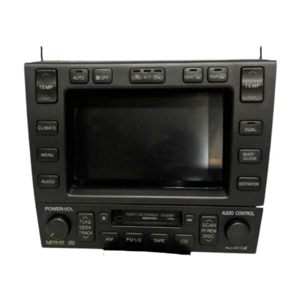 1998-2001 Lexus Gs300 Gs400 Gs430 Navigation Radio A/C Heater Control 8611130160