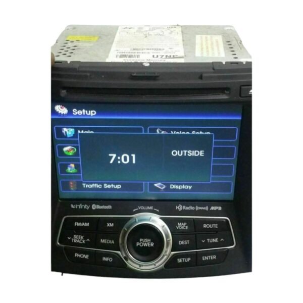 2009-2014 Hyundai Sonata GPS Navigation Radio CD Infinity 96560-3Q5054X