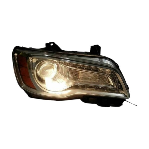 2012-2014 Chrysler 300 Rh Passenger Headlight Halogen Chrome