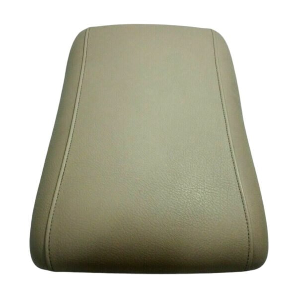 2003-2006 Ford Expedition Leather Center Console Lid Armrest Middle Tan - Image 2