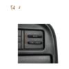 1994-1997 Ford F150 F250 F350 Bronco Instrument Cluster Bezel Dash Trim Panel - Image 2