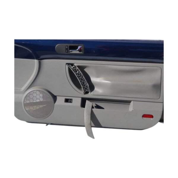 1998-2010 Volkswagen Beetle Passenger Power Door Panel Blue/Gray - Image 2