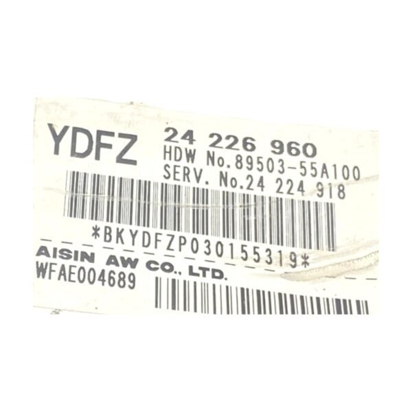 2003-2004 Saturn Ion A/T Transmission Control Module TCM TCU 24226960 - Image 2