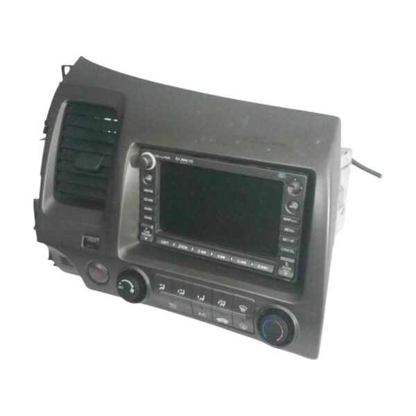 2006 Honda Civic Navigation Radio Climate Control 39541 SMS A010 M1 - Image 2