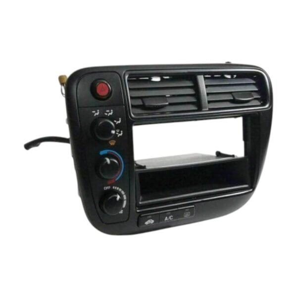 1999-2000 Honda Civic Ex Dx Lx Radio Dash Bezel Panel Assembly 77251-S01-A21Za - Image 2