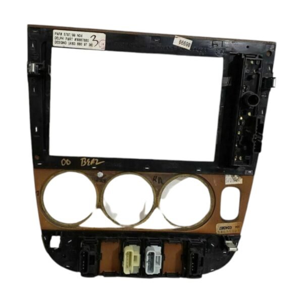 1998-2003 Mercedes Ml320 Ml430 Ml500 Radio Dash Wood Trim Bezel 16866024 - Image 2