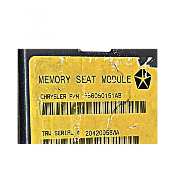 2002-2004 Jeep Grand Cherokee Seat Memory Module P56050151Ab - Image 2