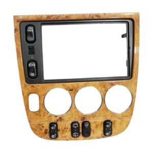 1998-2003 Mercedes Ml320 Ml430 Ml500 Radio Dash Wood Trim Bezel 16866024