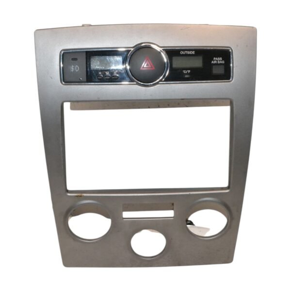 2007-2008 Hyundai Tiburon Heater Climate Control Module Bezel 847612C000