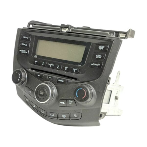 2003-2005 Honda Accord AM/FM CD Player W/ Temperature Controls 39050Sdaa010M1 - Image 2