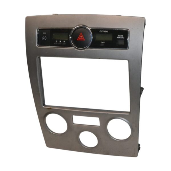 2007-2008 Hyundai Tiburon Heater Climate Control Module Bezel 847612C000 - Image 2