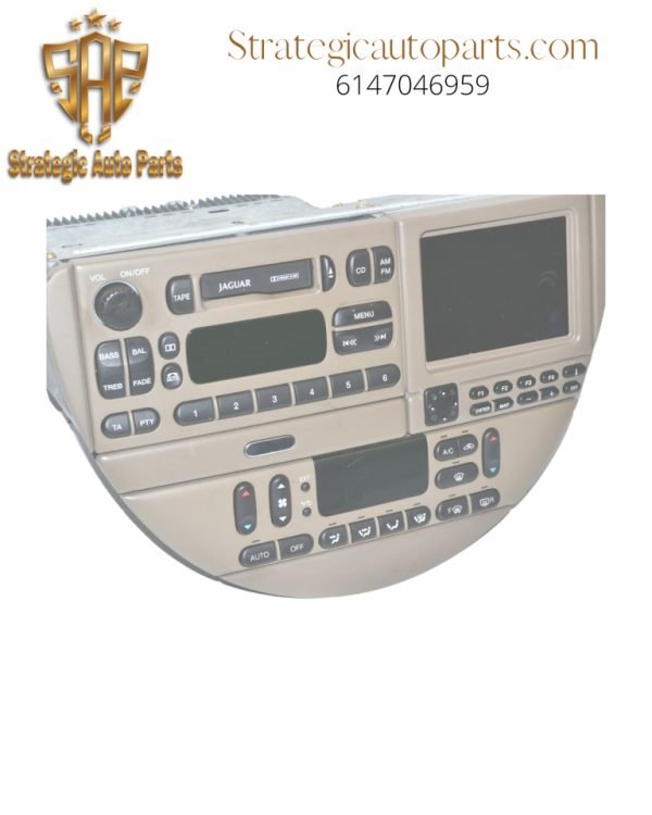 2000-2002 Jaguar S-Type Navigation Radio AC Heater System