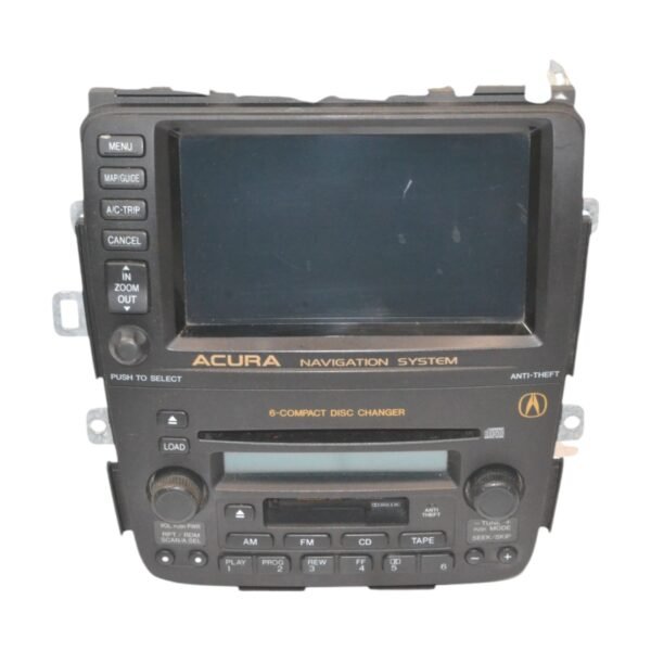 2001-2002 Acura MDX 6 Disc CD DVD Navigation Radio Unit 39810-S3V-A010-M1 - Image 3