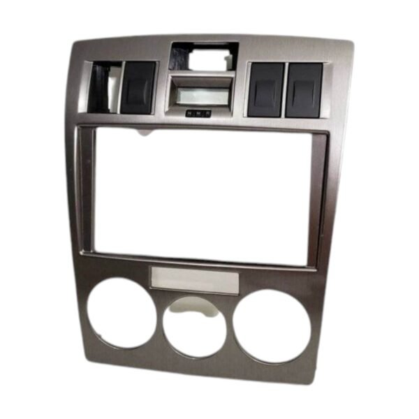 2001-2006 Hyundai Tiburon Dash Radio Bezel Control Trim Gray 95900 2C000 - Image 2