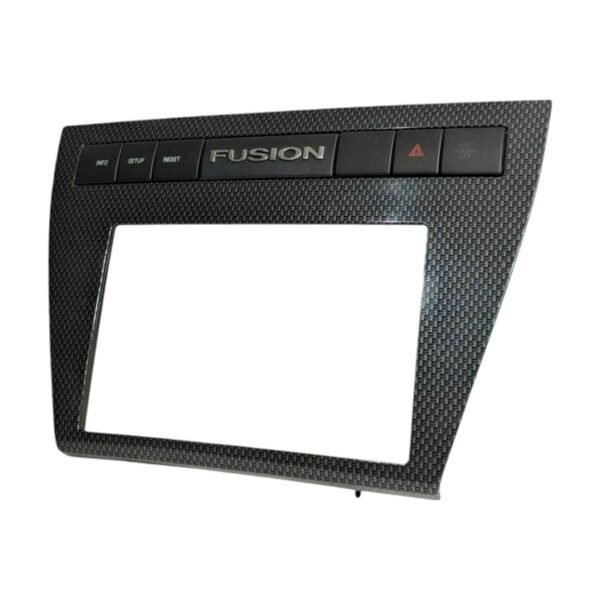 2006-2009 Ford Fusion Radio Climate Control Dash Bezel / Carbon Fiber - Image 2