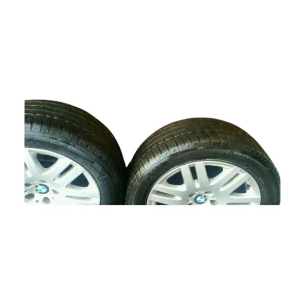 2002 BMW 745I E65 E66 Factory Alloy Rim Set W/ Michelin Tires P245/50 R18 - Image 2