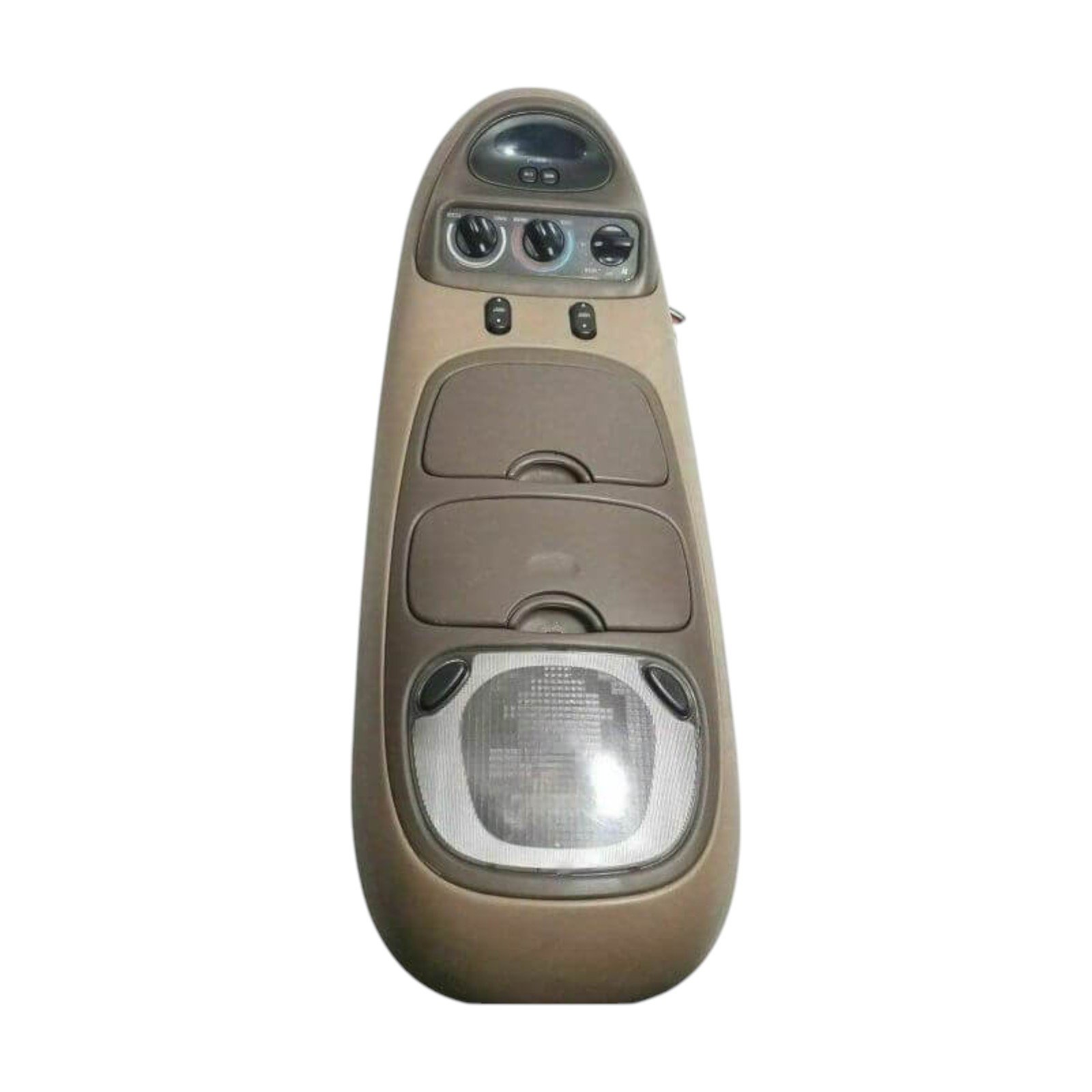2000-2005 Ford Excursion Overhead Console Dome Light Tan 4C7Z-78519A70-Bac