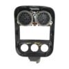 2010-2016 Jeep Compass Patriot Center Dash Radio Bezel 1401371Dvac W/O Vent - Image 2