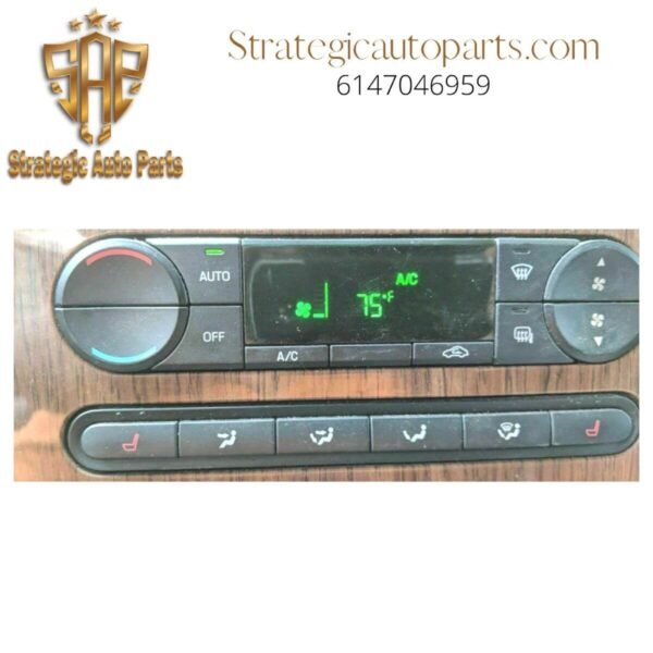 2004-2008 Ford F150 Ac Heater Digital Climate Control