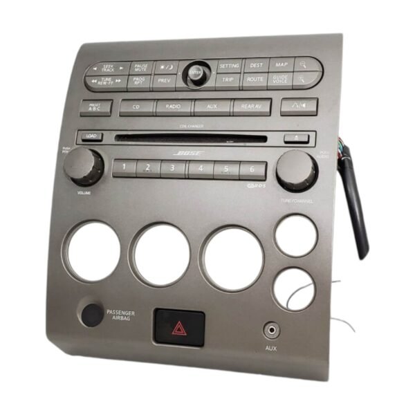 2005-2008 Nissan Armada Dash Radio Face Control Panel 68260Zc50A - Image 2