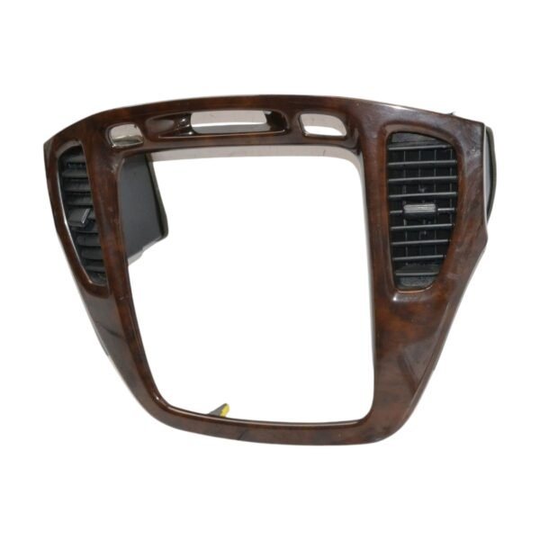 2001-2004 Toyota Highlander - Woodgrain Radio Climate Control Bezel 5541448010 - Image 2