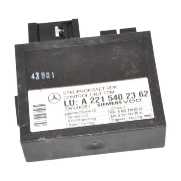 2005-2014 Mercedes-Benz S-Class - Tire Pressure Monitor Control Module A2215402362