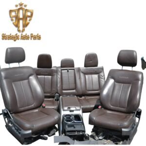 2009-2014 Ford F150 - Platinum Interior Power Leather Seat Set Complete B/B CL3Z-9661711-A