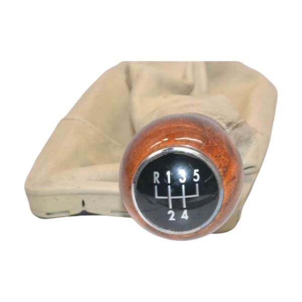 2007-2015 MINI Cooper - Gear Shift Knob w/ Boot Tan 25112753784 - Image 2