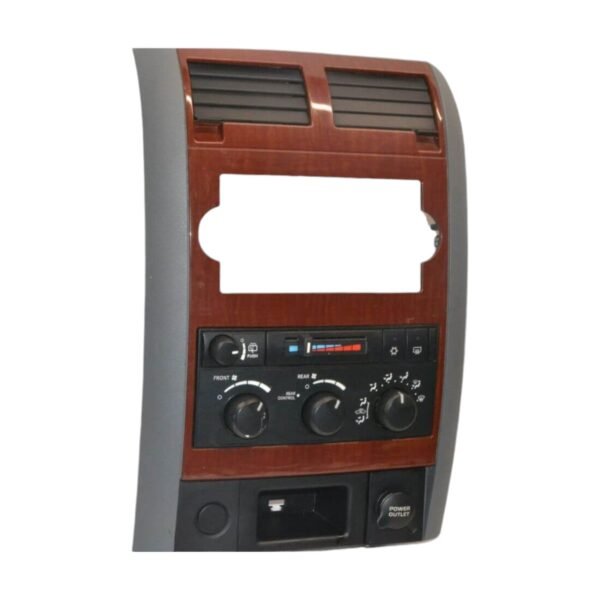 2004-2009 Dodge Durango - Radio Bezel Trim w Climate Control 5HY75DX9AG