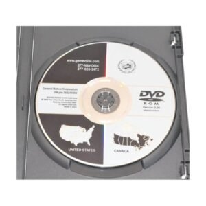 2005-2009 Chevrolet Corvette - Navigation DVD Disc USA 15924195U