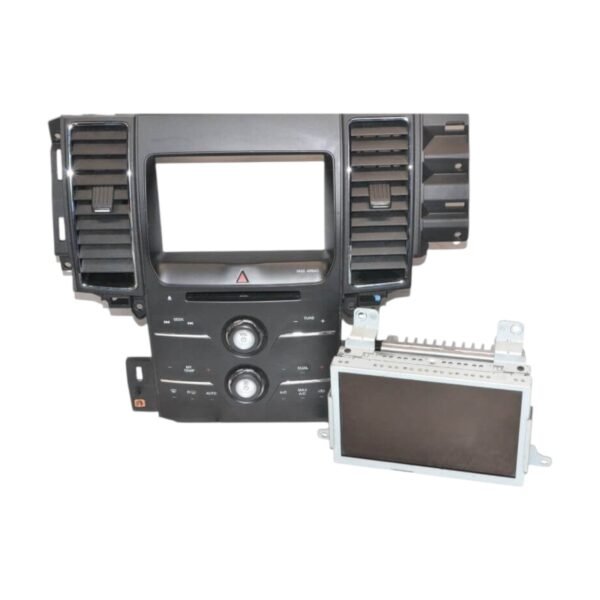 2013-2016 Ford Taurus - Navigation Screen w/ Control Bezel Dual Temp DG1T-18A802-DJ - Image 2