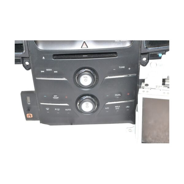 2013-2016 Ford Taurus - Navigation Screen w/ Control Bezel Dual Temp DG1T-18A802-DJ - Image 3