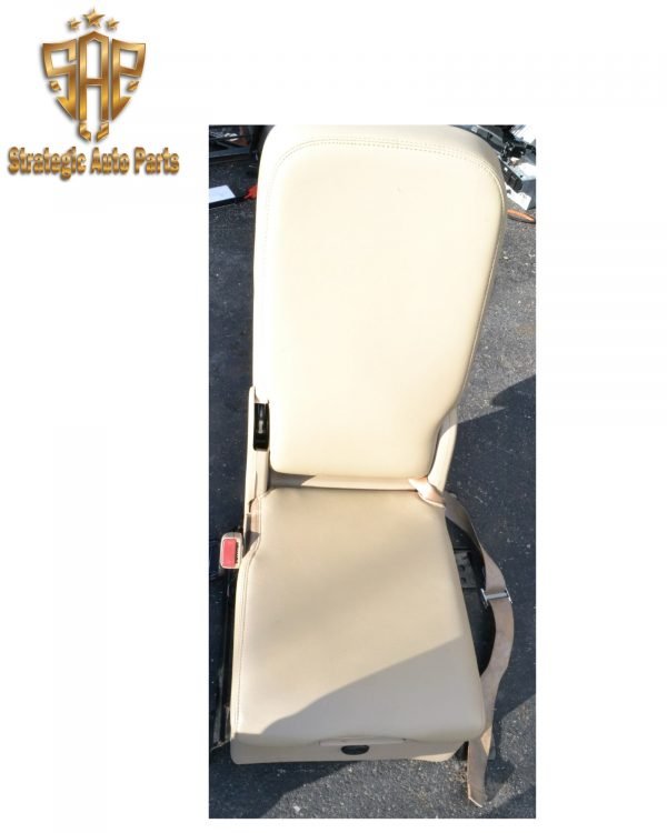 2010-2014 Chevrolet Silverado 1500 2500 3500 - Center Jump Seat Console Split Bench Seat Cashmere Leather 20904096 - Image 3
