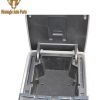 2017-2019 GMC Sierra 1500 2500 HD 3500 HD - Center Jump Seat Console Split Bench Seat Gray Leather 84381177 - Image 6