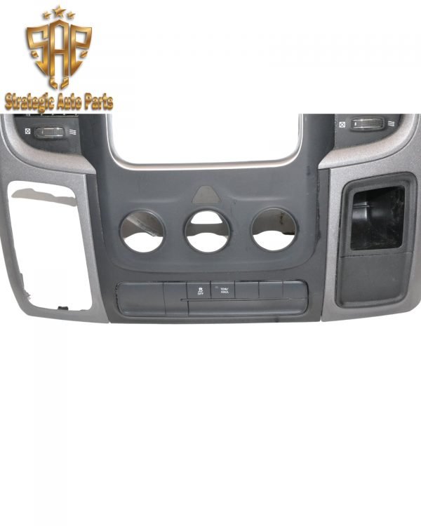 2013-2022 Dodge Ram 1500 2500 3500 - Radio Climate Control Instrument Panel Bezel 1UJ96DX9AL - Image 4