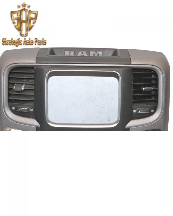 2013-2022 Dodge Ram 1500 2500 3500 - Radio Climate Control Instrument Panel Bezel 1UJ96DX9AL - Image 5