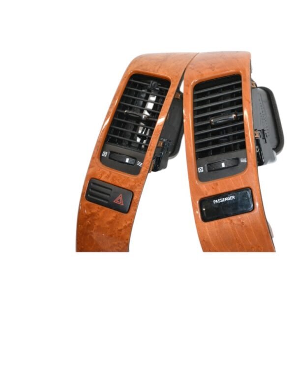2003-2007 Lexus GX470 - Radio Finish Panel Trim w/ Vents Wood Grain 55475-60050 - Image 2