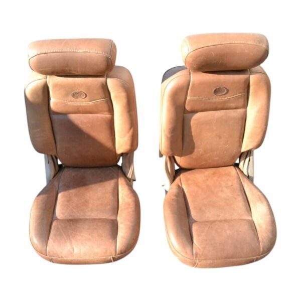 2001-2004 Ford F150 - King Ranch Rear Driver & Passenger Captain Seats 2L3Z-1861711-AA