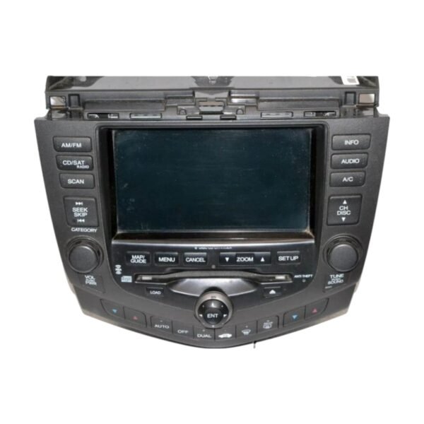 2004-2005 Honda Accord Navigation Radio Assembly w/ code 2CK1 39051-SDA-L410-M1
