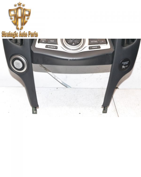 2010-2020 Nissan 370Z - Navigation Bezel w/ Control 682621EA1A - Image 2
