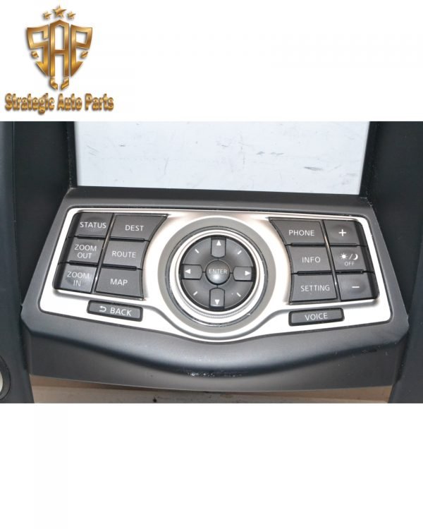 2010-2020 Nissan 370Z - Navigation Bezel w/ Control 682621EA1A - Image 3