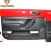 1998-2008 Volkswagen New Beetle Convertible Driver & Passenger Door Panel Set Red/Black Leather 1C0-868-107-B-MBX - Image 3
