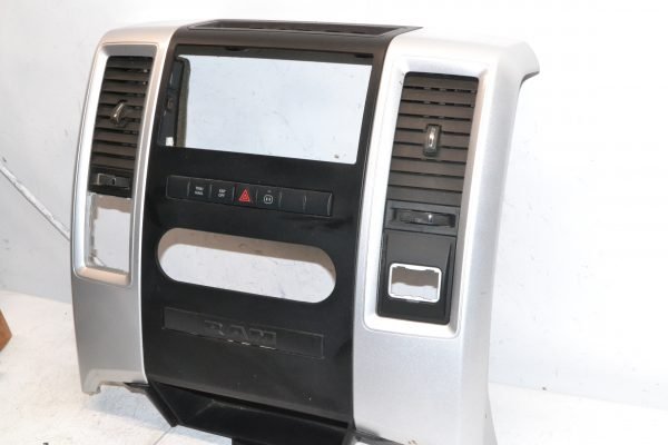 2009-2012 Dodge Ram 1500 2500 3500 - Radio Bezel Panel 1EB051SDAB - Image 3