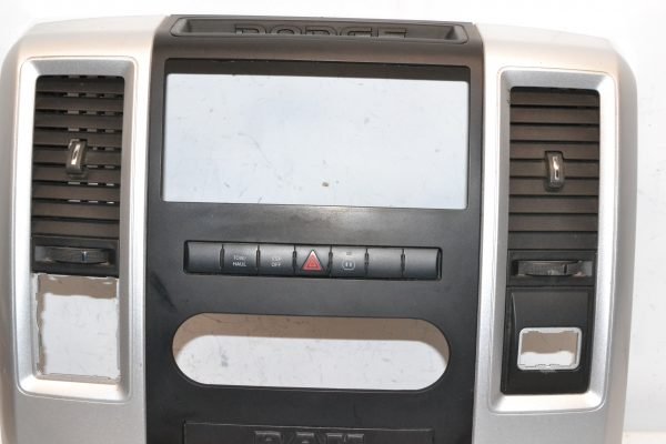 2009-2012 Dodge Ram 1500 2500 3500 - Radio Bezel Panel 1EB051SDAB - Image 4